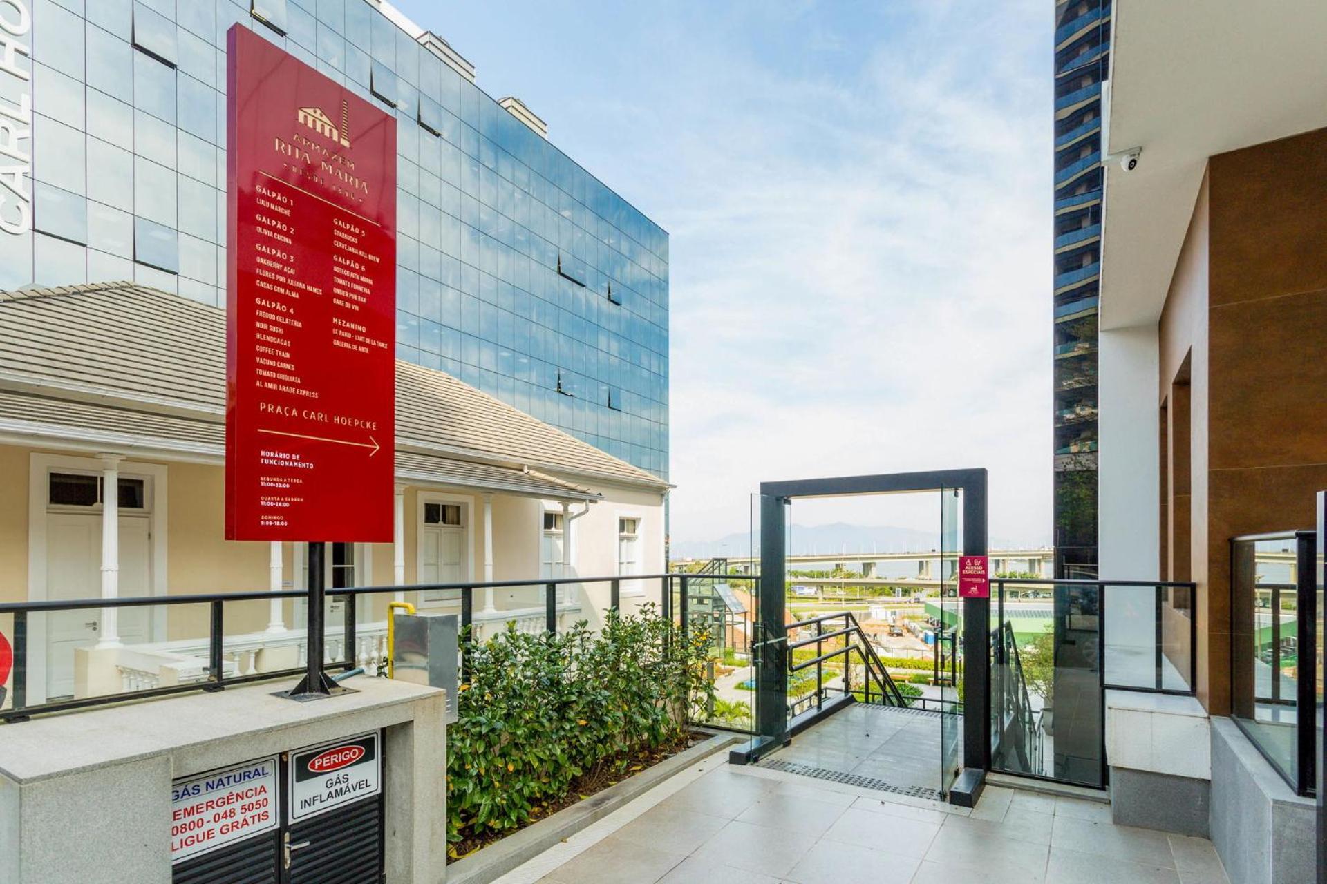 Florianópolis P1254:Studio No Coracao De Floripa מראה חיצוני תמונה